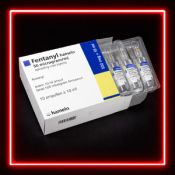  Фентанил (Fentanyl) 10 амп. по 500 mcg. в Москве 